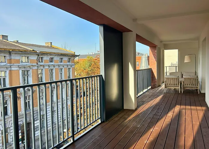 Blisko Prezero Arena - Przy Rynku Z Tarasem Premium Appartement